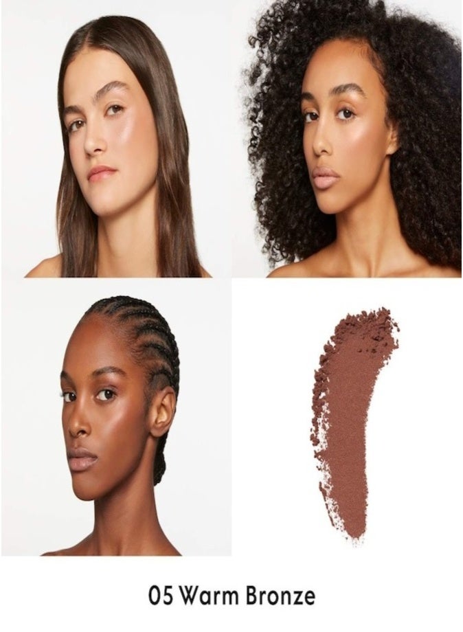 Gucci Glow Illuminating Highlighter 10g 05 Warm Bronze - deep bronze | Multi-Use Gel-Powder Highlight - Image 2